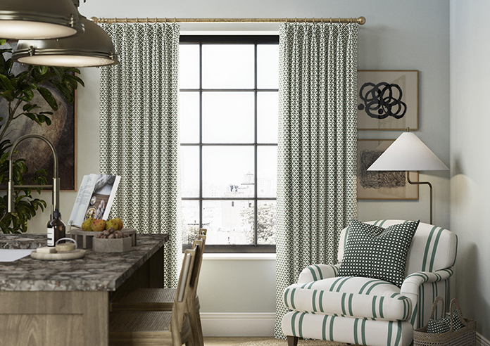 Scallop & Bud, Coles Green - Made to Measure Curtains - Image 3